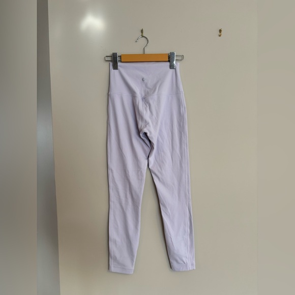 Lululemon Align Pant 25” Lavender Dew size 4 - Picture 2 of 3